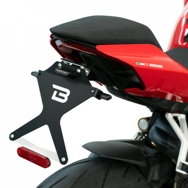 Barracuda Kentekenplaathouder Voor Orginele Knipperlichten Ducati Panigale V4 / StreetFighter V4 2020-2021