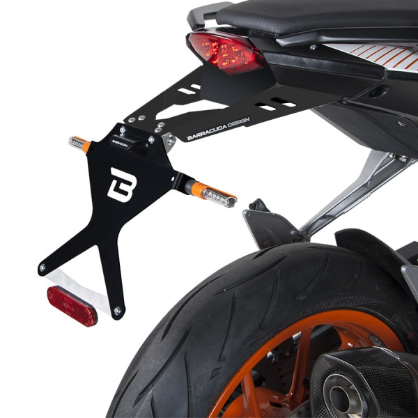 Barracuda Kentekenplaathouder KTM 125 / 250 / 390 Duke 2011-2016