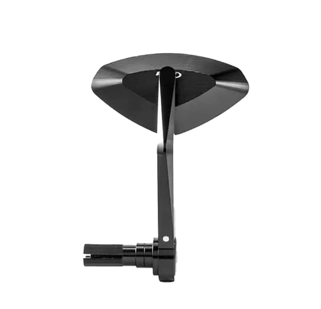 Puig Aluminium Stuureind Spiegel Hi-Tech 4 Zwart