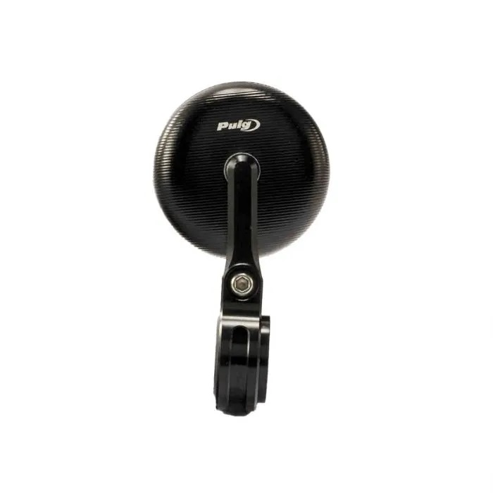 Puig Aluminium Stuureind Spiegel Tracker Zwart