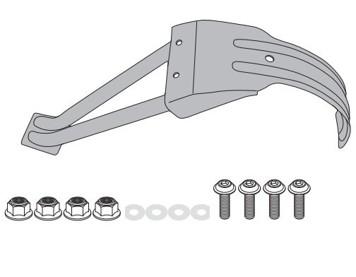 Givi RM2130KIT bevestigingskit Yamaha MT-07 Tracer voor spatbord RM01 en RM02