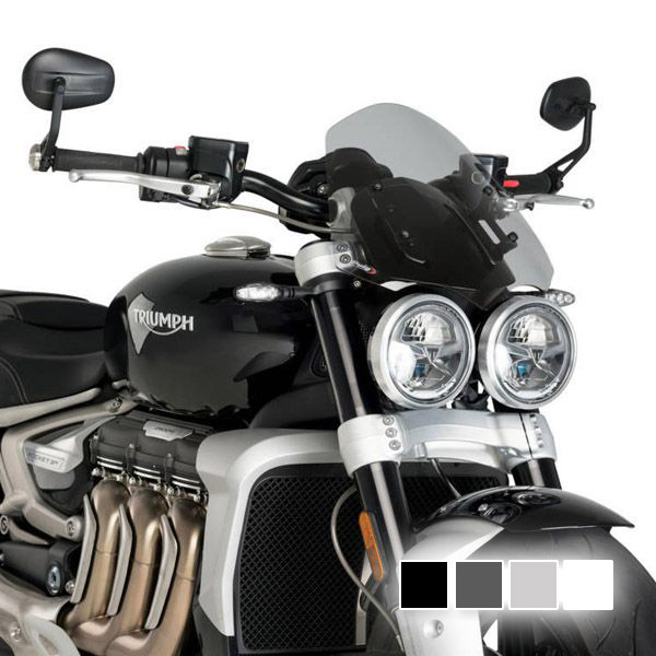 Puig Naked Touring Windscherm Triumph Rocket 3 R / Rocket 3 GT Vanaf 2020