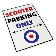 Parkeerbord Scooter parking