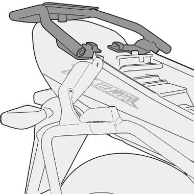 Givi SR3103 Topkofferdrager Suzuki Inazuma 250 12-16