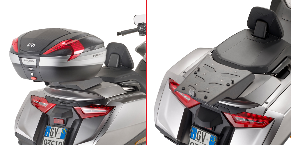 Givi SRA1172 Alu Monokey Topkofferdrager Zwart Honda GL 1800 Goldwing 2018-2021