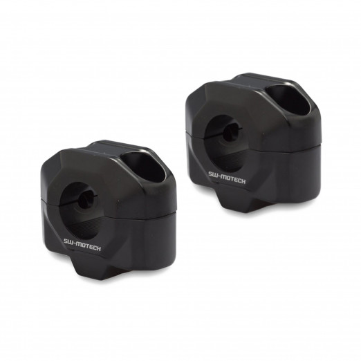 SW-Motech Stuurverhogers Zwart