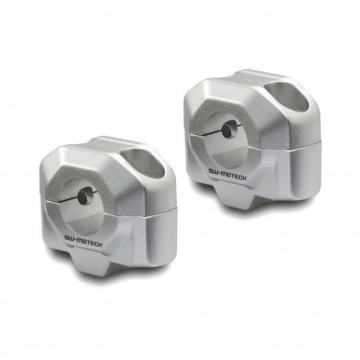 SW-Motech Stuurverhogers Zilver