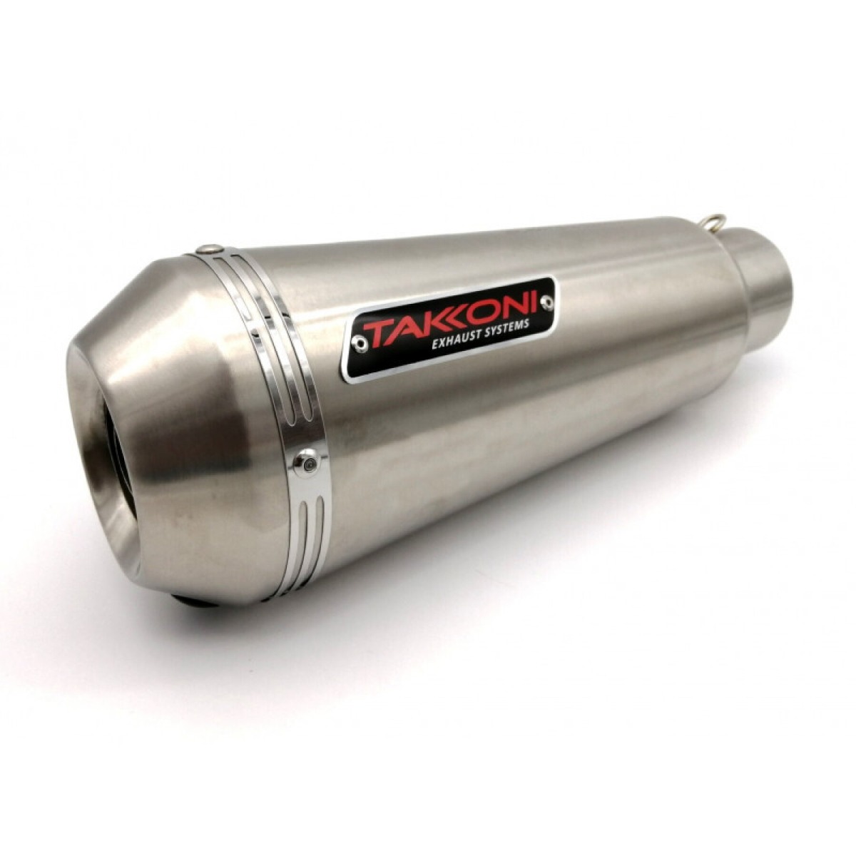 Takkoni uitlaat Oval RVS short voor de Yamaha FZ-1 bouwjaar 2006 - 2015