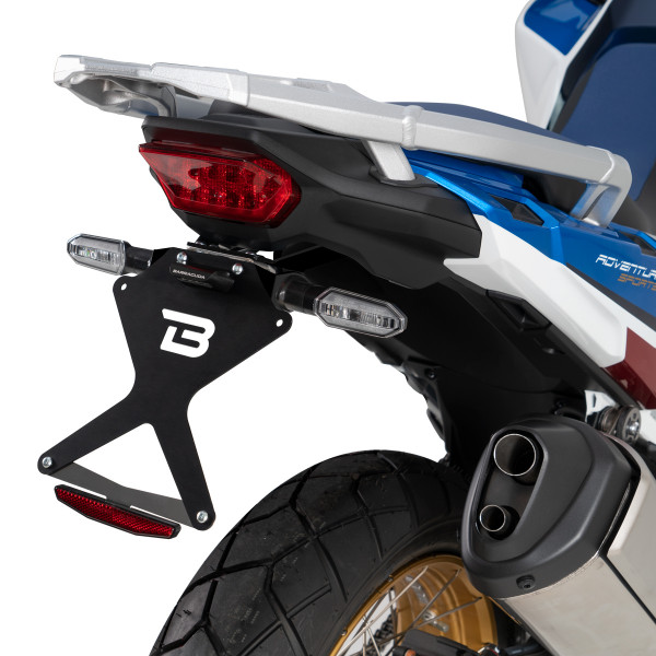 Barracuda Kentekenplaathouder Honda CRF 1000 L Africa Twin Vanaf 2020 Voor Orginele Knipperlichten