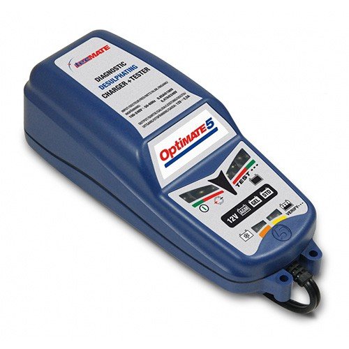Optimate 5 Acculader / druppellader 12 volt TM220  4 Amp.