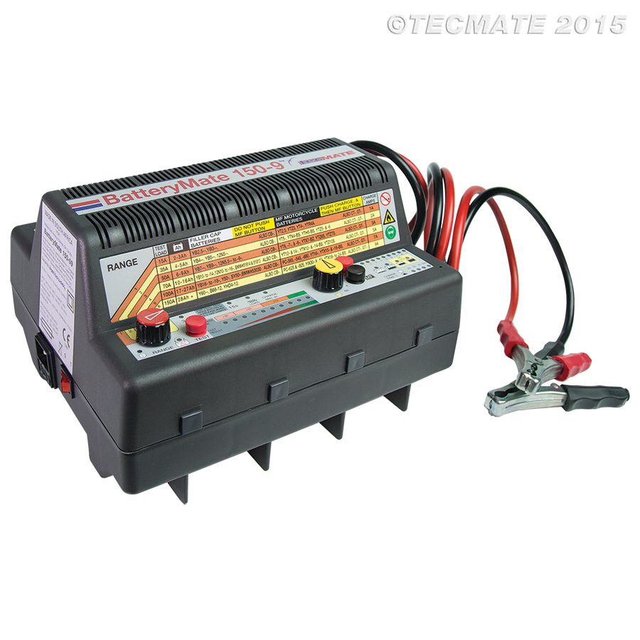 Optimate BatteryMate 150-9 Professionele werkplaats acculader / tester