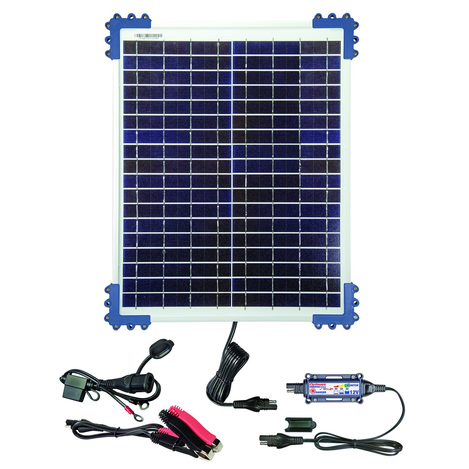 Optimate Solar Acculader / druppellader TM522-D2 met 20 Watt 5A zonnepaneel
