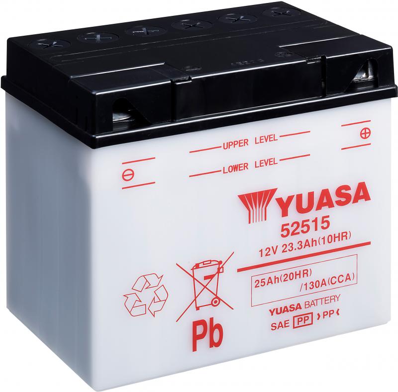 Yuasa Accu 52515 motorfiets accu (zonder zuur)