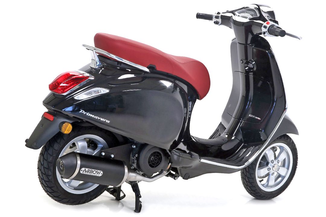 ARROW Urban motorfiets uitlaat voor Vespa Primavera 125 vanaf 2017