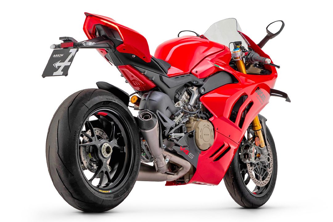 ARROW Works motorfiets uitlaat voor Ducati Panigale V4 vanaf 2018