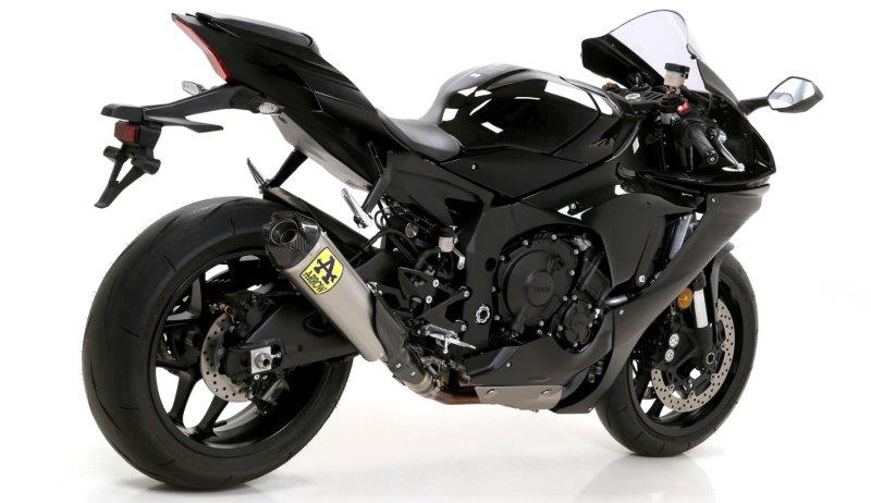 ARROW Compleet titanium en roestvrij staal motorfiets uitlaatsysteem WORKS COMPETITION voor Yamaha YZF-R1 vanaf 2017