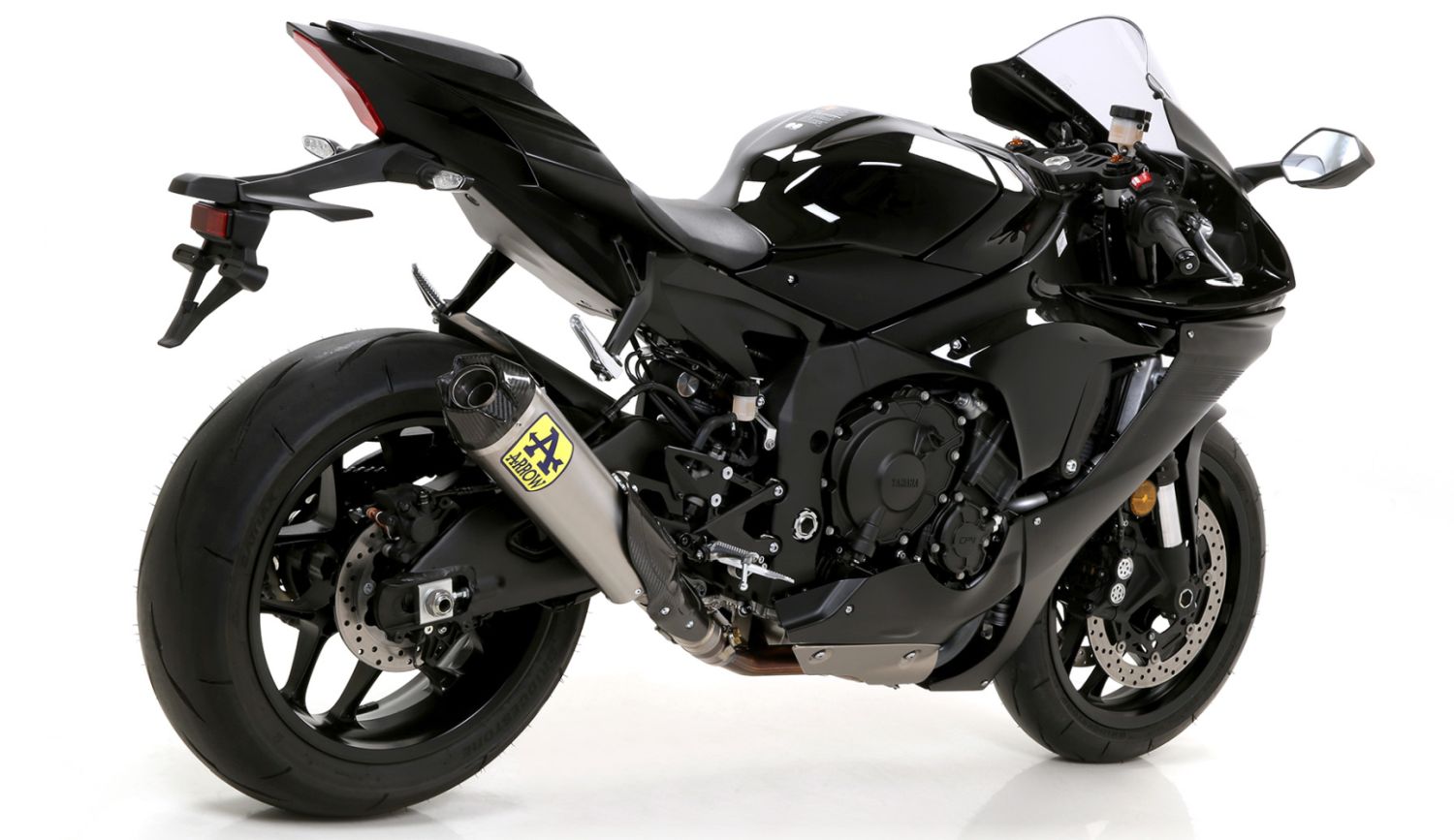 ARROW Works motorfiets uitlaat voor Yamaha YZF R1 vanaf 2017