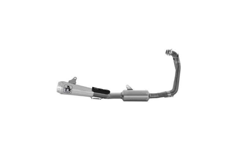 ARROW COMPETITION EVO Compleet Titaniumium motorfiets uitlaatsysteem voor Aprilia Tuono 660 vanaf 2021