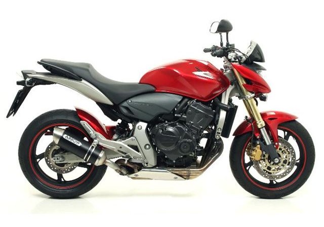 ARROW Dark Thunder motorfiets uitlaat voor Honda Hornet en CBR600F vanaf 2007