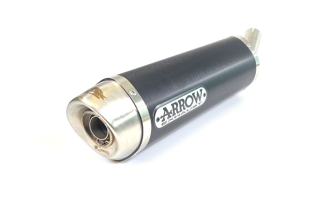 ARROW Dark Thunder motorfiets uitlaat voor Suzuki SFV650 Gladius vanaf 2009