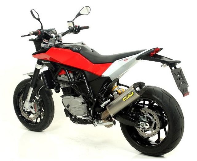 ARROW Works motorfiets uitlaat voor Husqvarna Nuda900/R vanaf 2012
