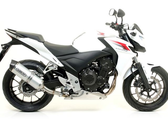 ARROW RACE TECH motorfiets uitlaat voor Honda CB500F en CBR500R vanaf 2013