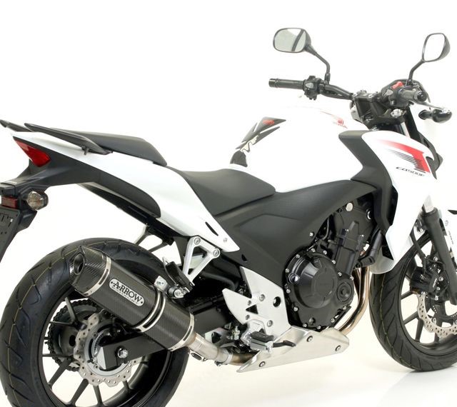 ARROW RACE TECH motorfiets uitlaat voor Honda CB500F en CBR500R vanaf 2013