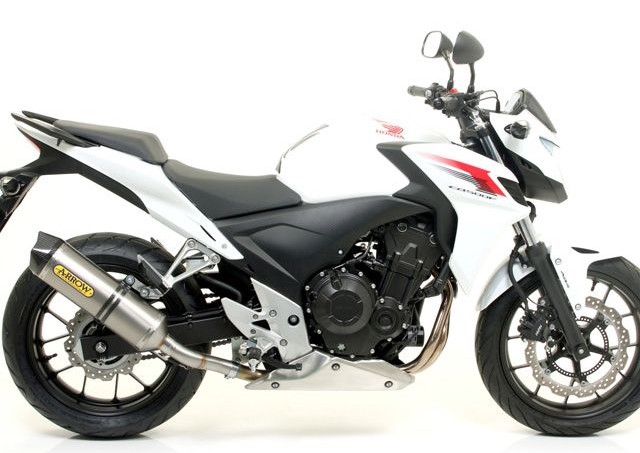 ARROW RACE TECH motorfiets uitlaat voor Honda CB500F en CBR500R vanaf 2013