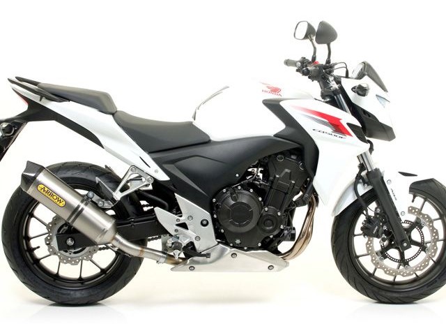 ARROW RACE TECH motorfiets uitlaat voor Honda CB500F en CBR500R vanaf 2013
