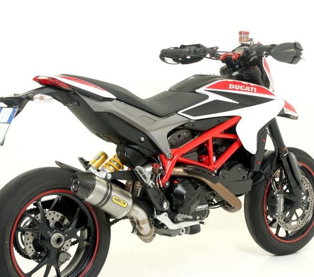 ARROW RACE TECH motorfiets uitlaat voor Ducati Hyperstrada en Hypermotard vanaf 2013