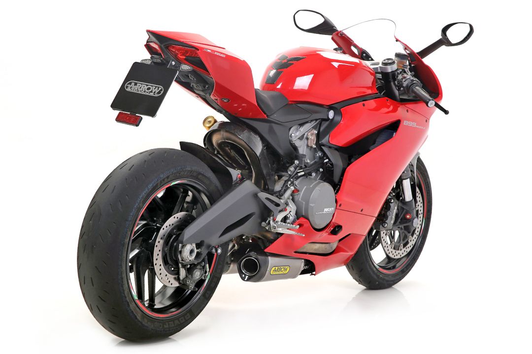 ARROW Works motorfiets uitlaat voor Ducati Panigale vanaf 2012 tot 2014