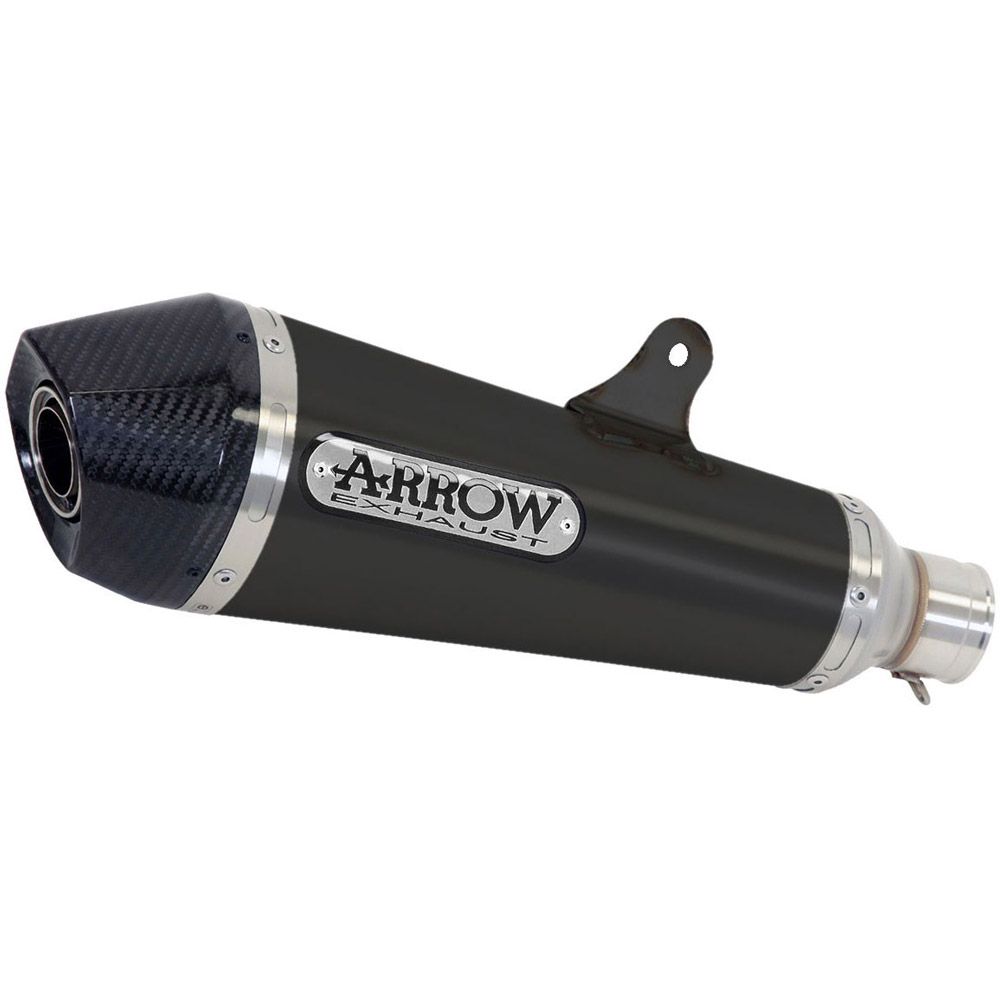 ARROW Dark XKONE motorfiets uitlaat voor Kawasaki Z900 vanaf 2020