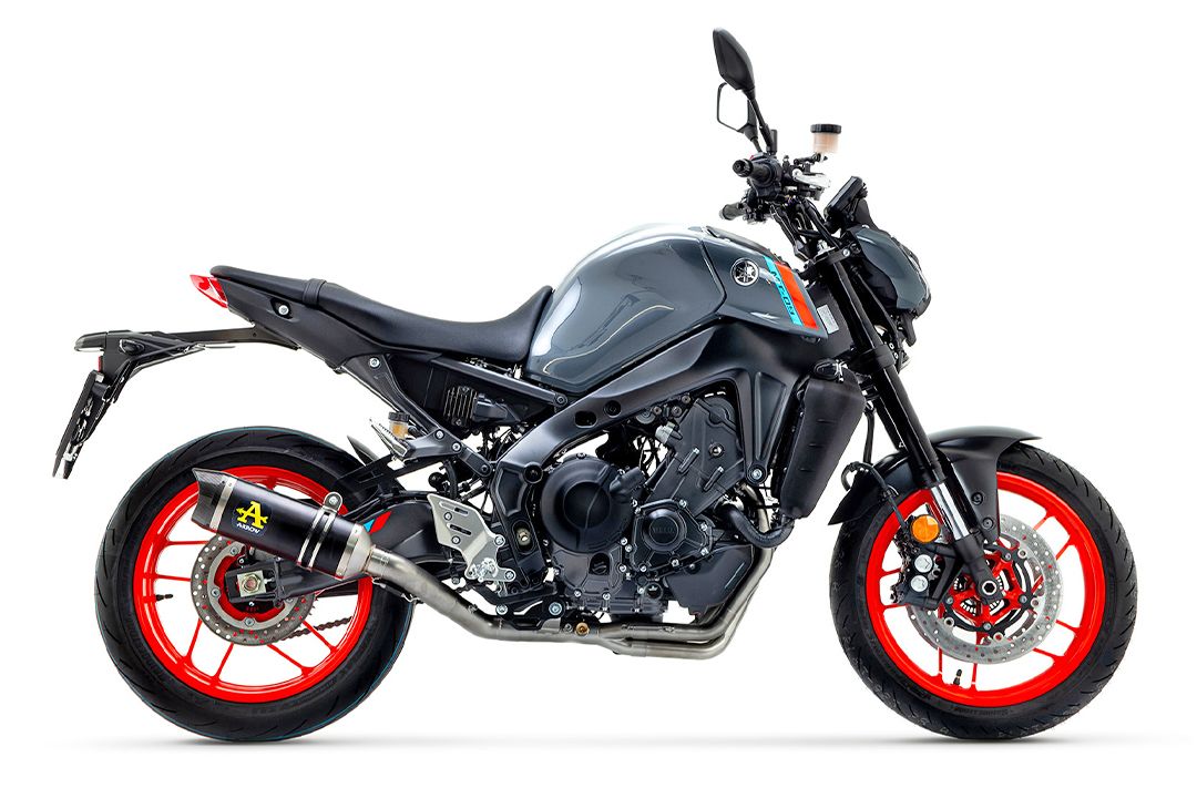 ARROW Dark Thunder motorfiets uitlaat voor Yamaha MT09 vanaf 2021