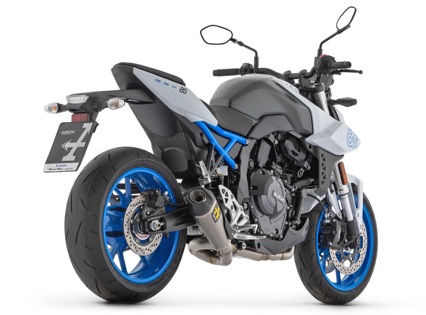 ARROW Works motorfiets uitlaat voor Suzuki GSX-8S vanaf 2023