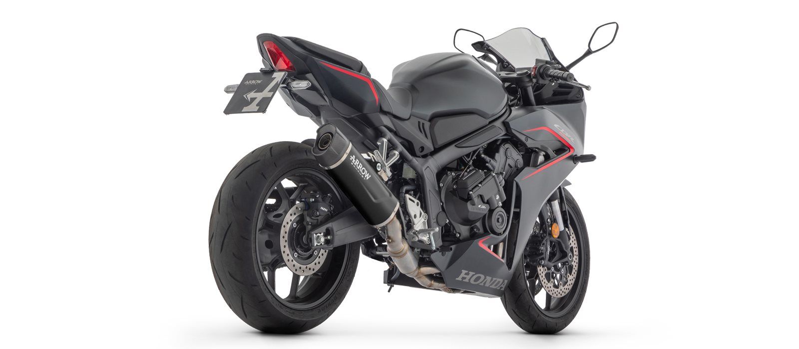 ARROW INDY RACE EVO motorfiets uitlaat voor Honda CBR650R en CB650R vanaf 2024