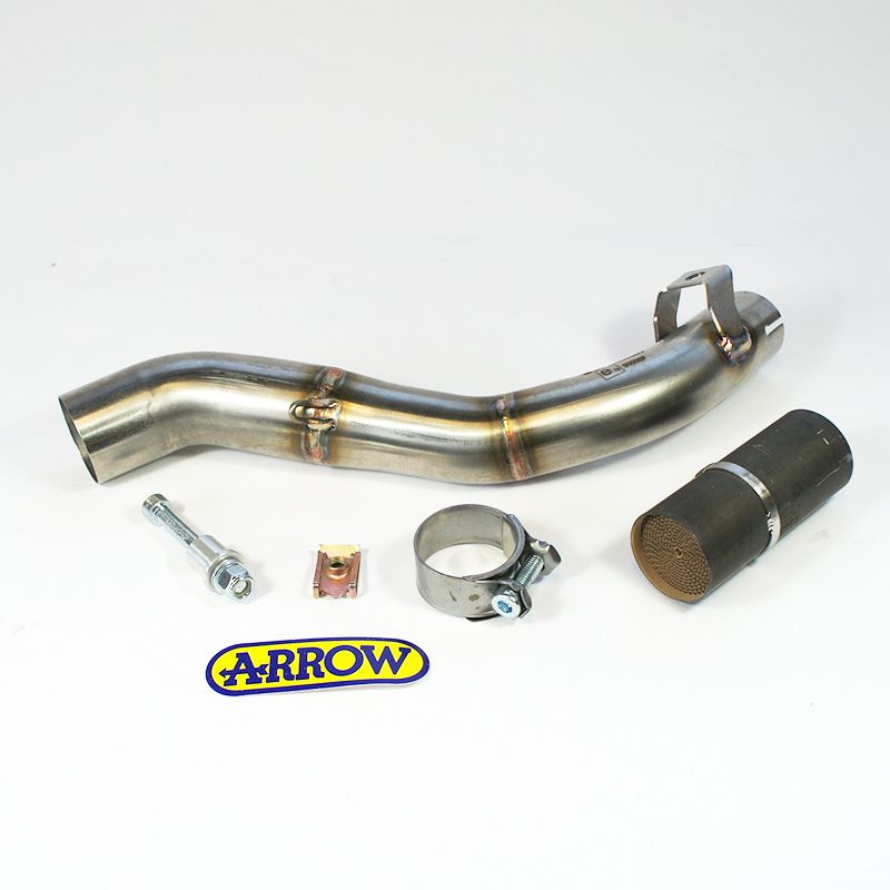 ARROW tussenpijp met katalysator voor Honda CRF250 Rally vanaf 2017