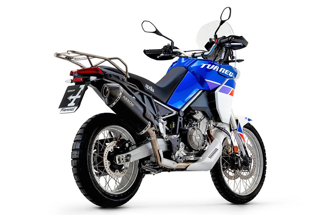 ARROW Dark SONORA motorfiets uitlaat voor Aprilia Tuareg 660 vanaf 2022