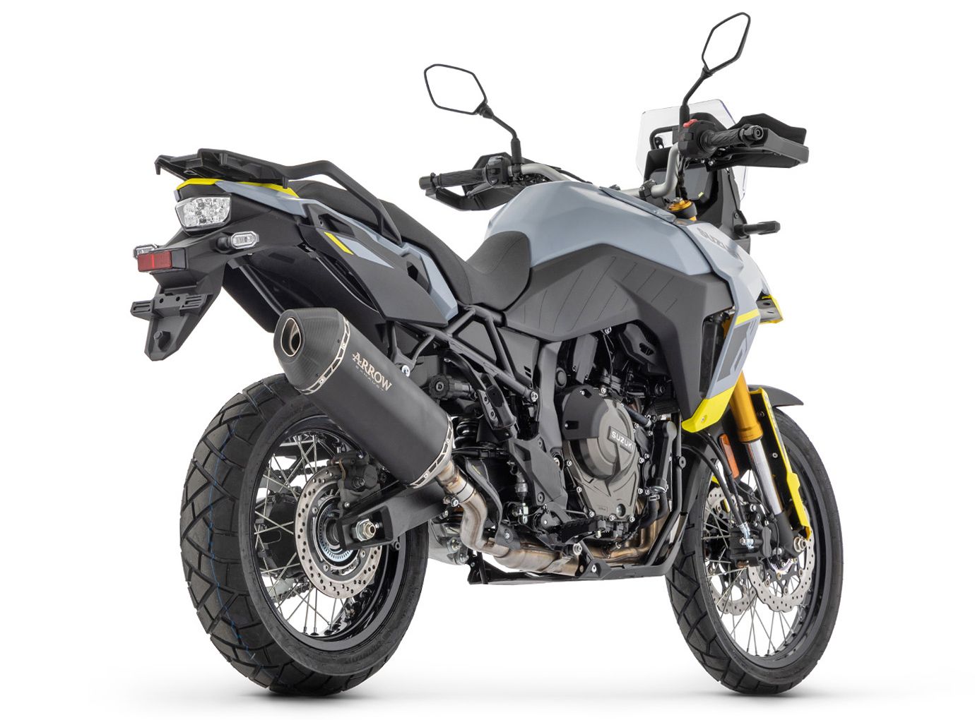 ARROW Dark SONORA motorfiets uitlaat voor Suzuki V-Strom 800DE vanaf 2023